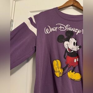 Purple, Mickey Mouse, Walt Disney World Sweatshirt, Size Large (L)
